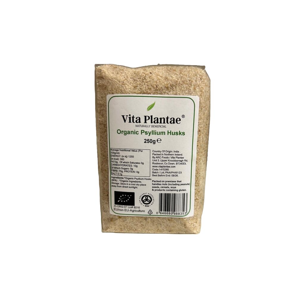 Organic psyllium husks