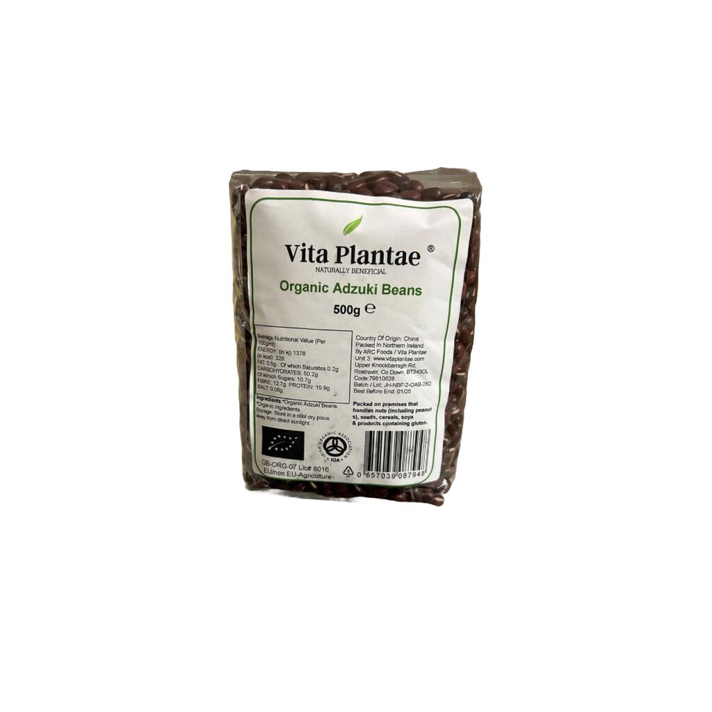 Organic aduki beans