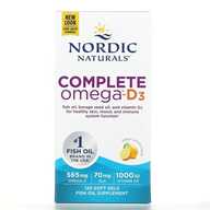 Nordic Naturals Complete 1000mg Omega 3 6 9 with D3