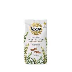 5038 BIONA Spelt Wholegrain Fusilli 500g 001