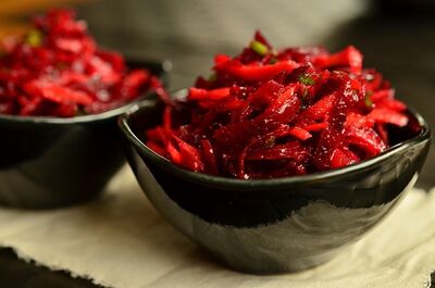 My favourite recipe for beetroot is a Beetroot and Apple Salad.