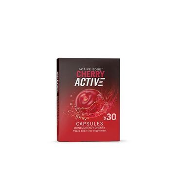 Cherry Active Montmorency Cherry Caps Freeze-dried Montmorency cherry powder, 100% vegetable (hypromellose) capsule. Take 2 capsules a day, with or without food.

Do not exceed recommended daily dosage.