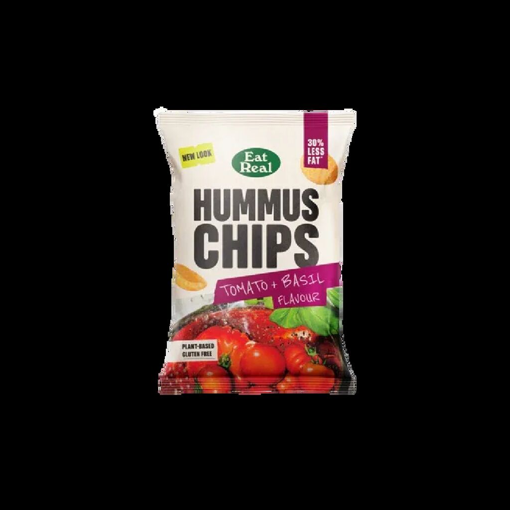 Eat real hummus tomato