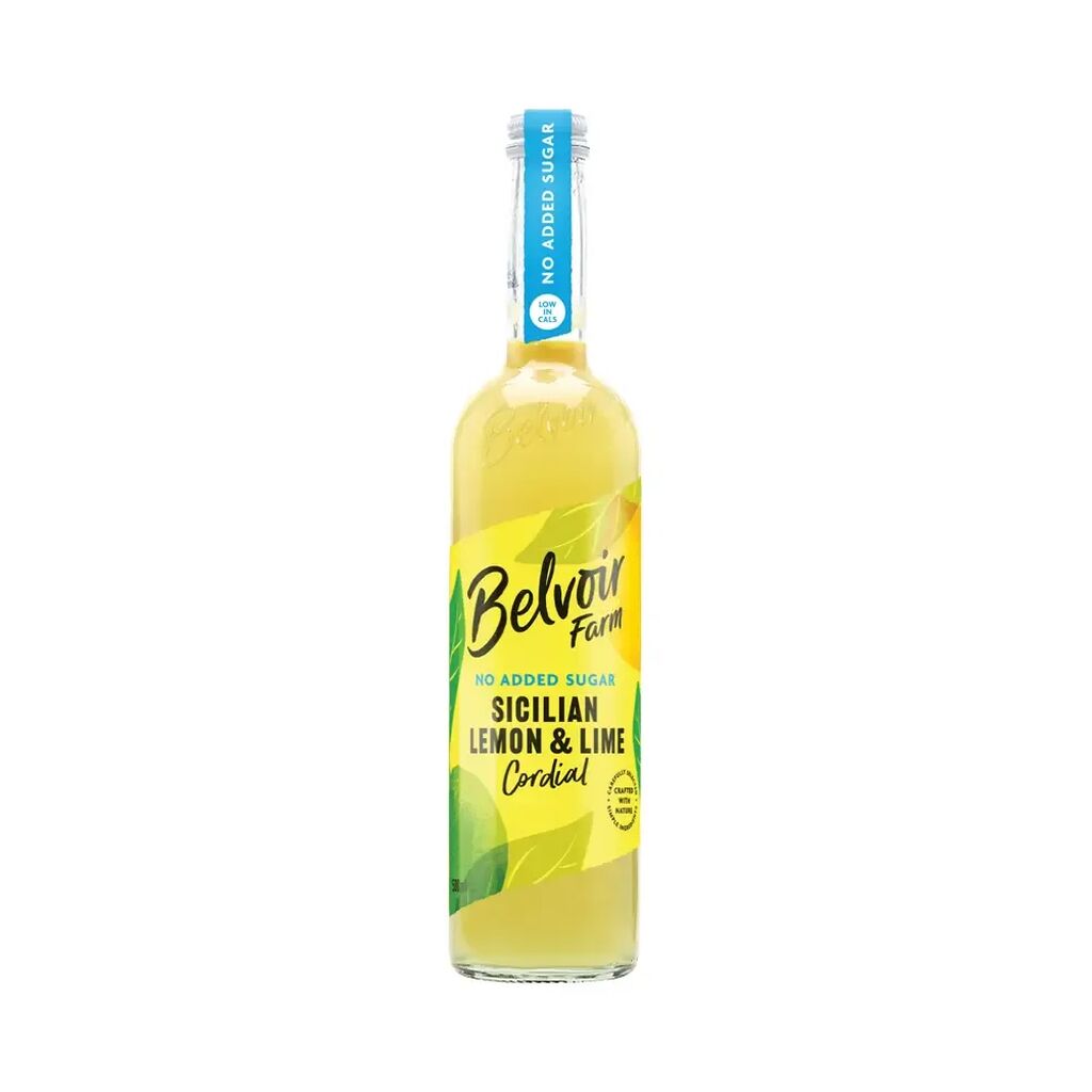 Belvoir Farms Sicilian Lemon Lime Cordial No Added Sugar Buy