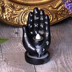 Black-palmistry-hand-backflow-incense-burner