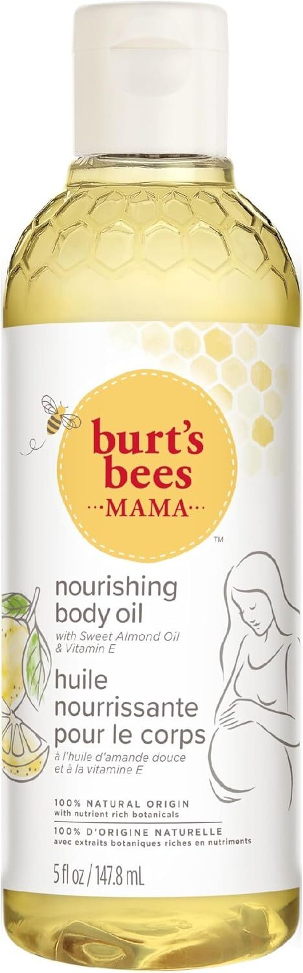 Burt mama body oil