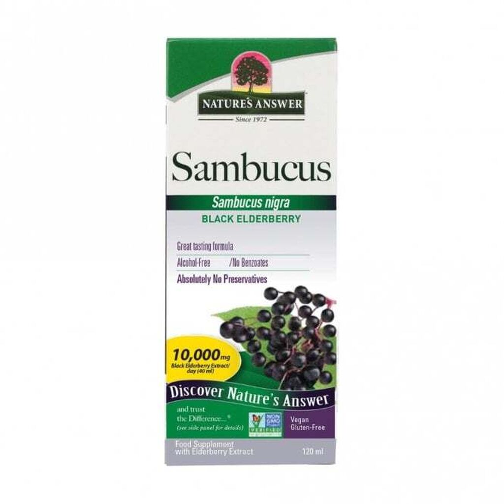 Natures answer sambucus black elderberry 120ml p2345 10874 medium