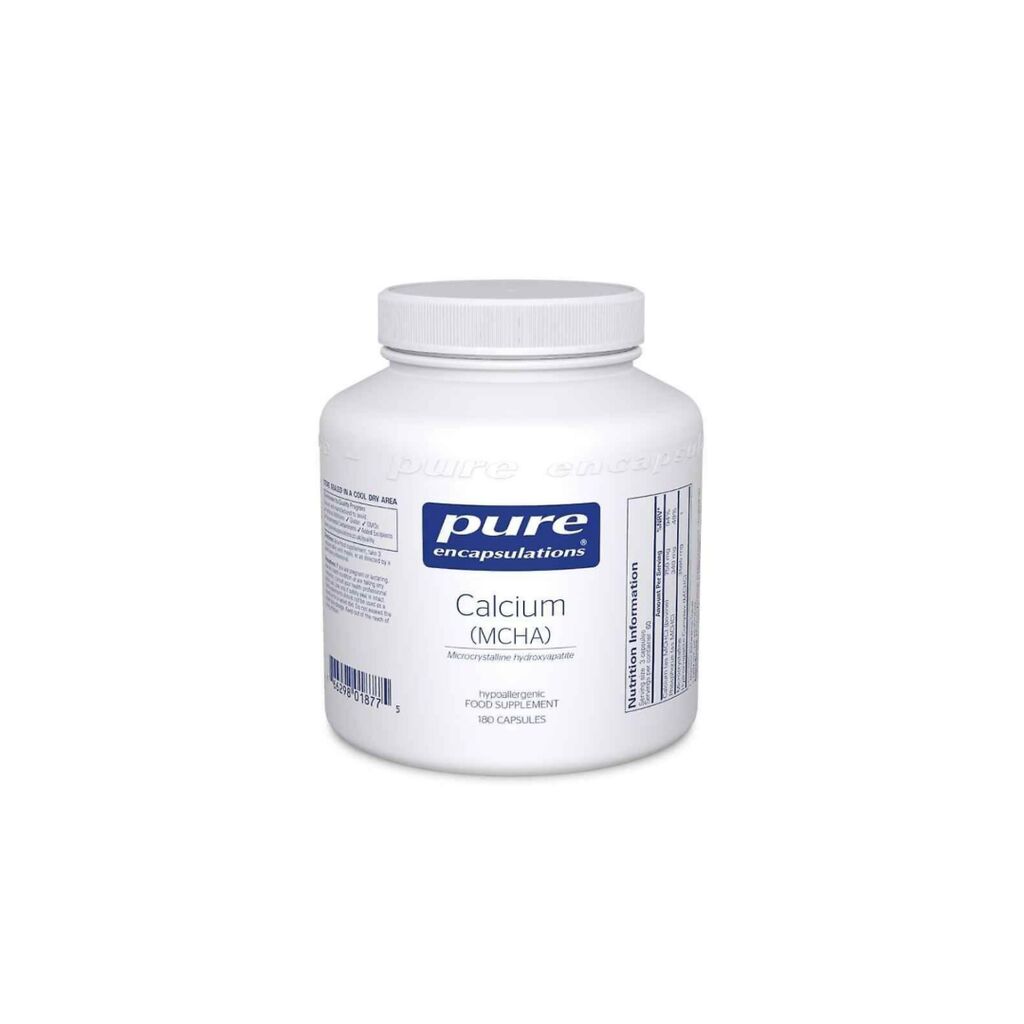 Pure encapsulations calcium mcha