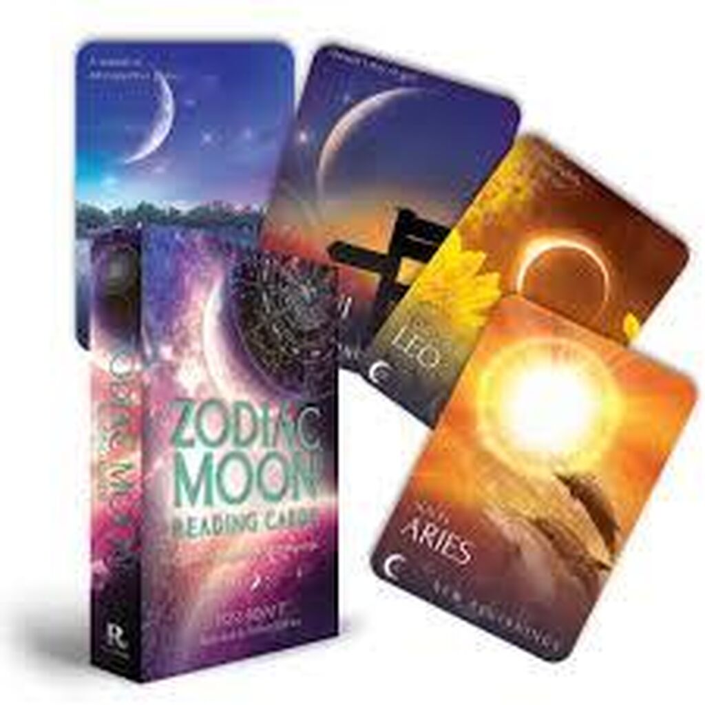 Zodiac moon oracle cards