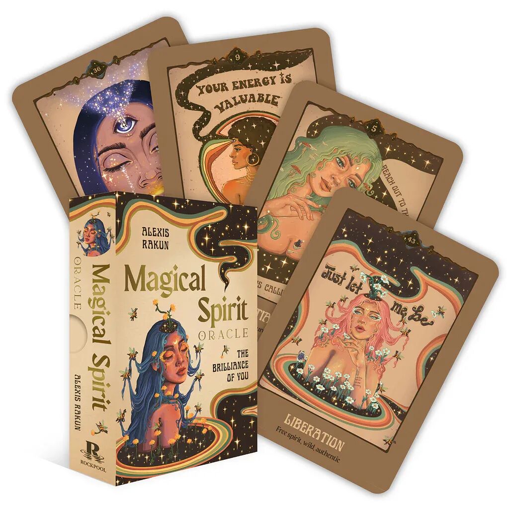 Magical spirit oracle cards