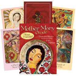 Mother mary oracle cards