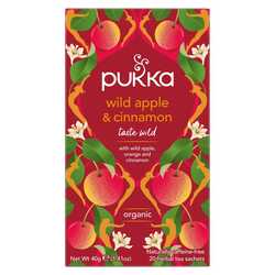 Pukka Wild Apple Cinnamon Organic Tea
