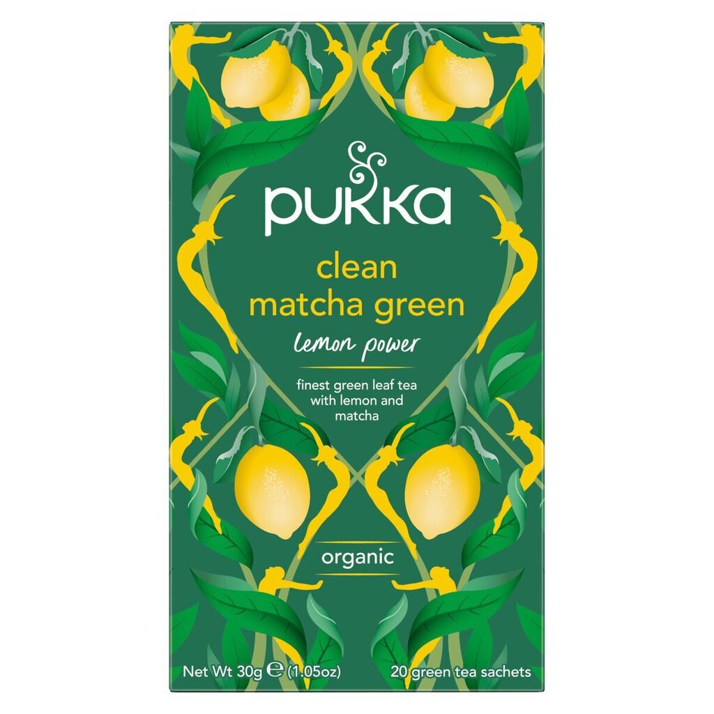 Pukka Clean Matcha Organic Green Tea