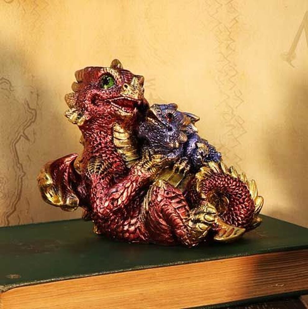 Dragonling rest red