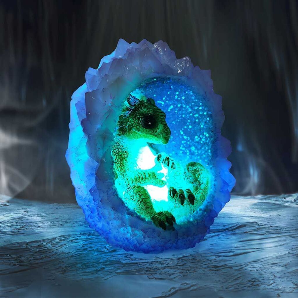 Geode nest dragon green