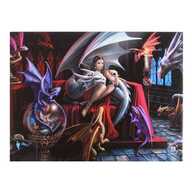 Canvas Anne Stokes Dragon Charm