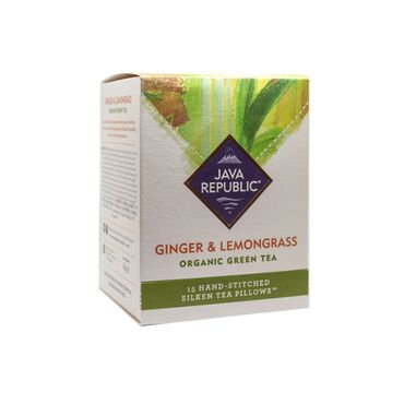 Java Green Tea Java Ginger & Lemongrass Organic Green Tea | Buy Online in Ireland ...