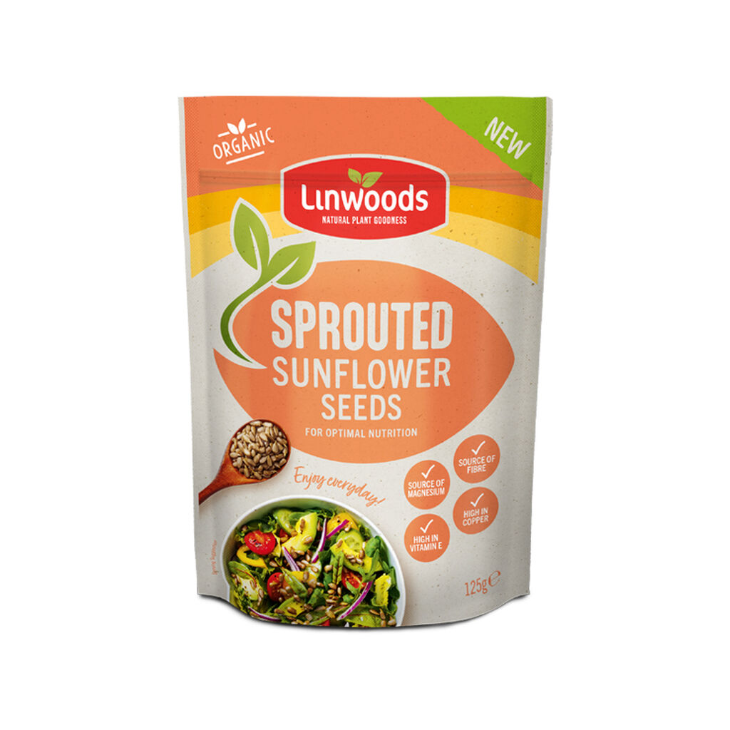 Sprouted sunflower seeds 125g