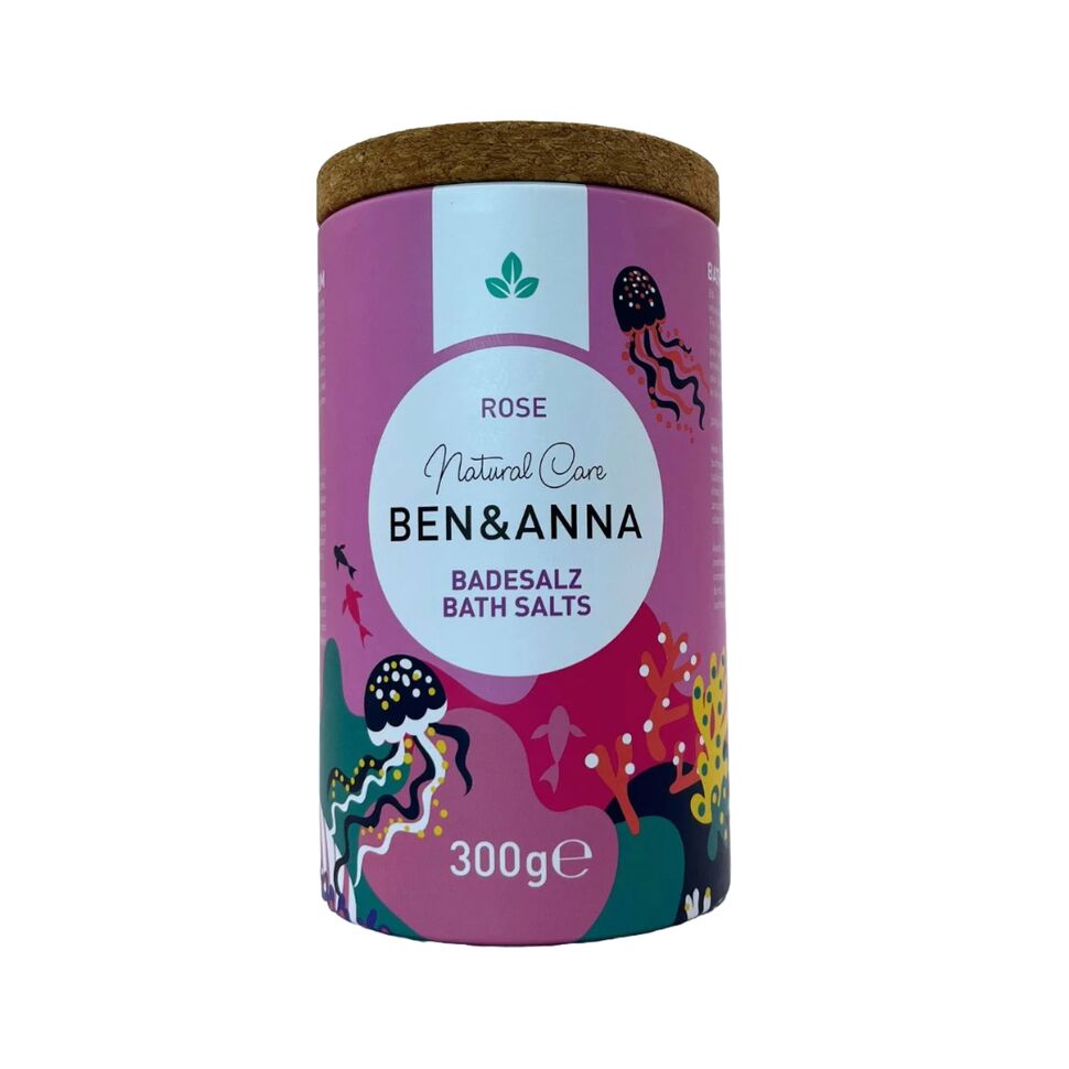 Ben & Anna Bath Salt Rose Buy Online in… Natural Health Store
