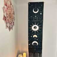 Wall Hanging Celestial Black & Pink
