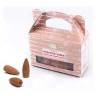 Satya Incense Backflow Cones- Positive Vibes