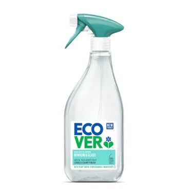 Ecover Window & Glass Cleaner &lt;5%: Anionic surfactants, Non-ionic surfactants, Perfume (Limonene, Linalool);Other: Water, Alcohol denat., Sodium citrate, Lactic acid, Tetrasodium glutamate diacetate.