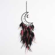 Dreamcatcher Moon Black & Red with Chakra Moon
