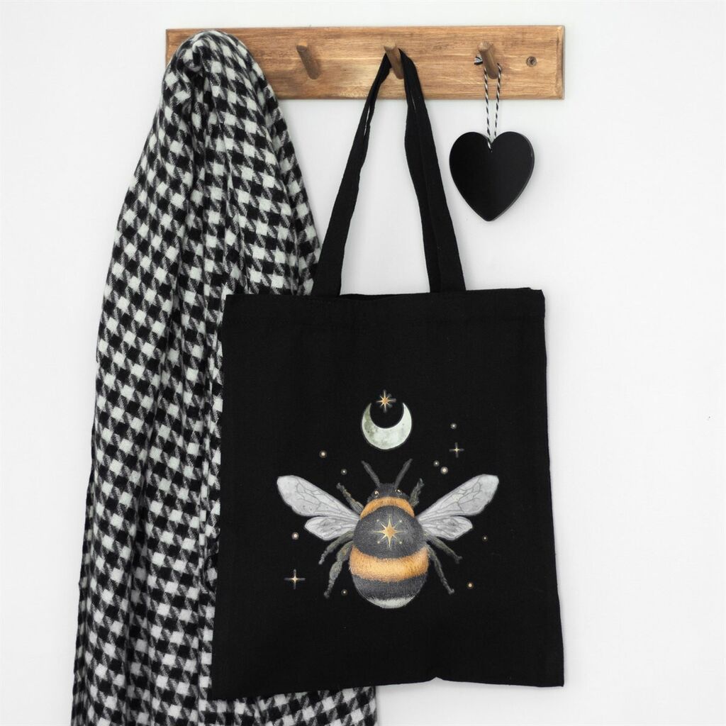 Forest bee tote bag