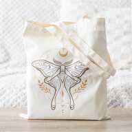 Tote Bag Light Luna Moth
