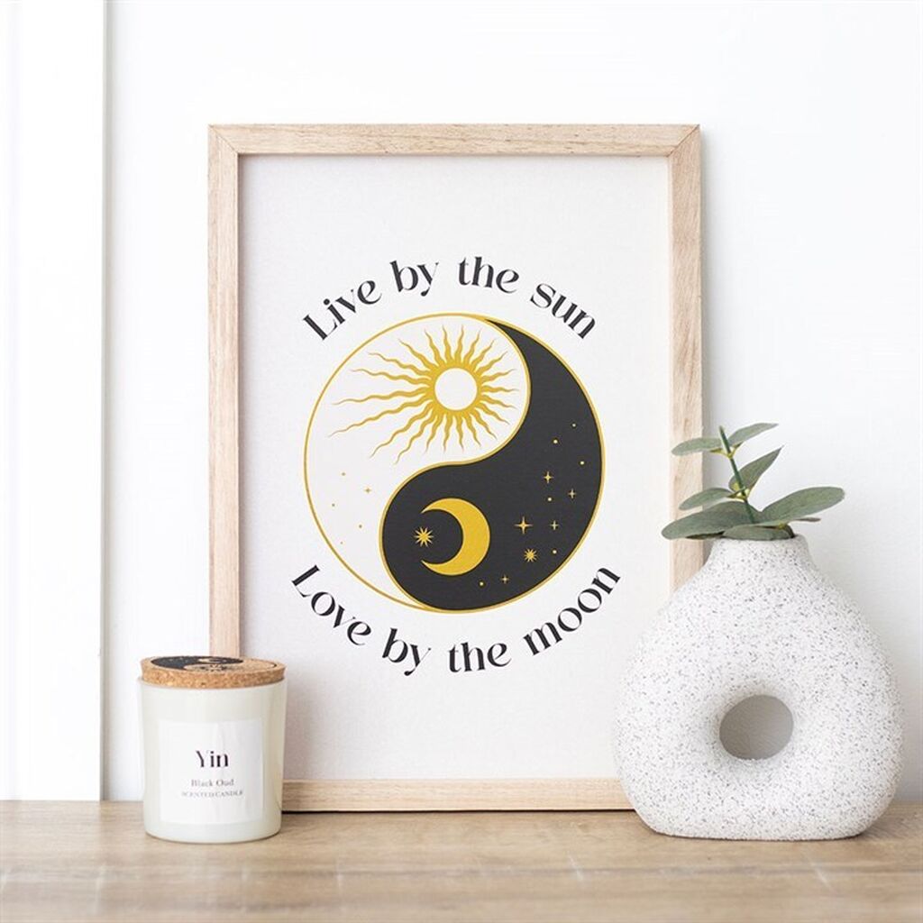 Yin yang frame