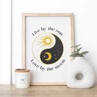 Wall Hanging Framed Yin Yang