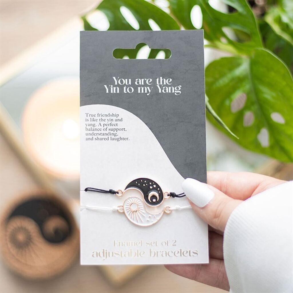 Friendship bracelets yin yang