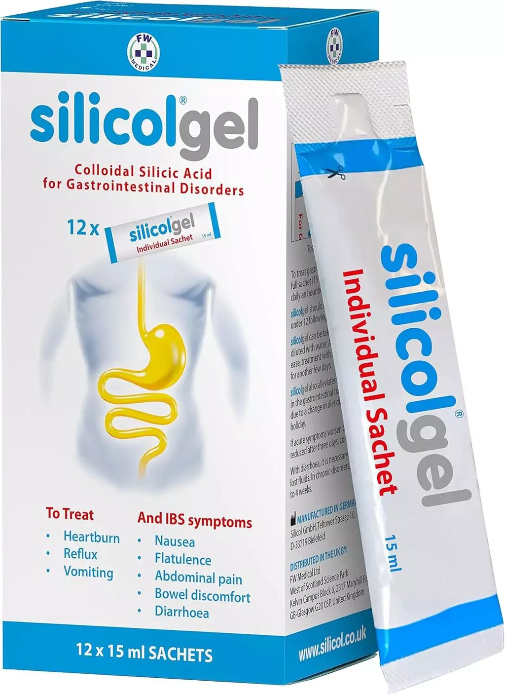 Silicolgel sachets