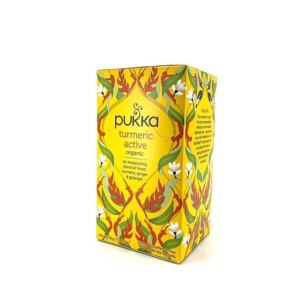 Pukka Turmeric Active Organic Tea Buy Online… Natural Health Store