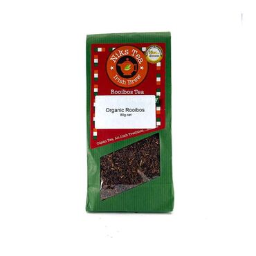 Niks Organic Rooibos Tea Rooibos natural certified organic Brewing: 1 teaspoon infuse for 5 mins