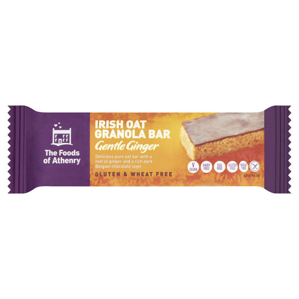 Gentle Ginger granola bar pack shot front8