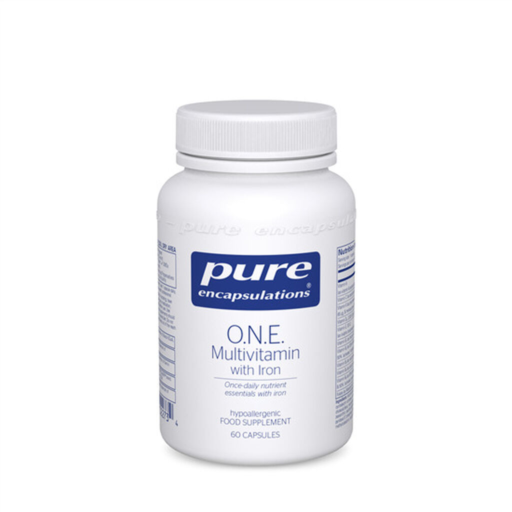 One multivitamin with iron