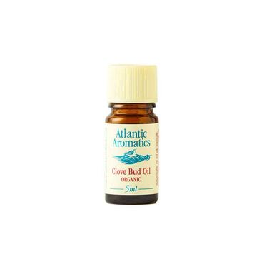 Atlantic Aromatics Organic Clove Essential Oil Clove Oil Ways to useAdd 2–4 drops to a diffuser for a warming, spicy scent.Blend 1 drop per 10ml carrier oil for massage or pulse-point application (use sparingly).Combine with orange and cinnamon in a diffuser for a festive blend.Add 1–2 drops to a cotton ball or scent stone for a natural room freshener.Use in small amounts in homemade candles for a cosy, spiced aroma.For external use only. Always dilute before skin application. This is a strong essential oil, use in small amounts. Avoid contact with eyes. Keep out of reach of children and pets.