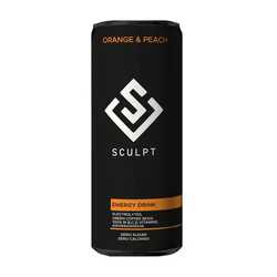Sculpt energy drink orange peach