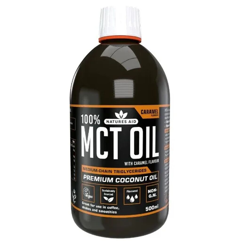 Natures aid mct oil caramel