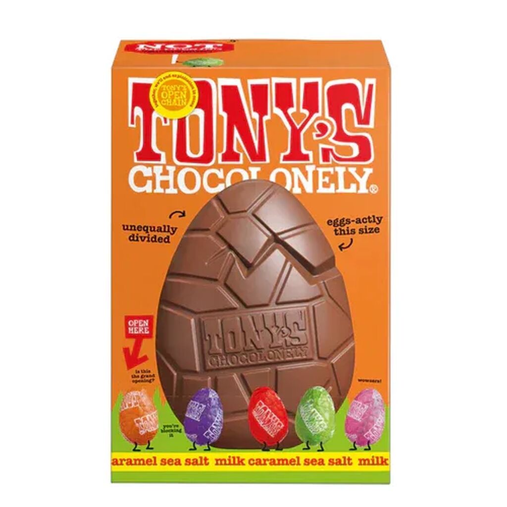 Tonys caramel sea salt egg
