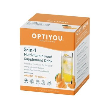 Optiyou Multivitamin - Mandarin 30's Formerly Oxylent Other Ingredients: citric acid, natural fruit flavourings, sweetener: steviol glycosides For adults, 1 sachet daily.For children over five, 1/2 sachet daily.Pour contents into 150-200 ml of water or to taste.