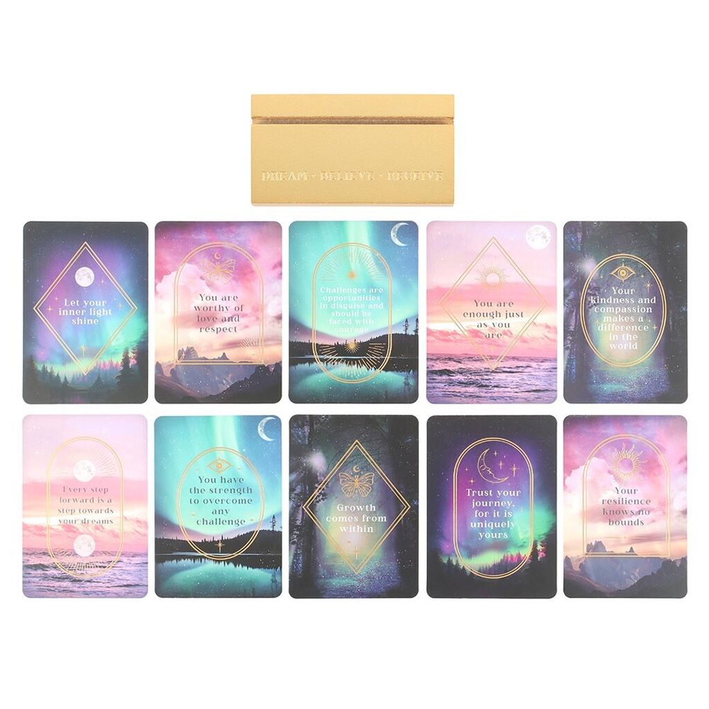 Etheral cards affirmations
