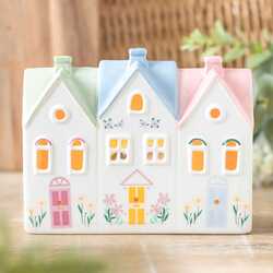 Pastel house tealight incense