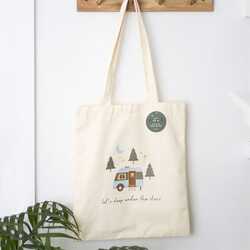 Tote bag under the stars