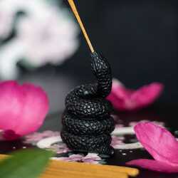 Snake incense burner