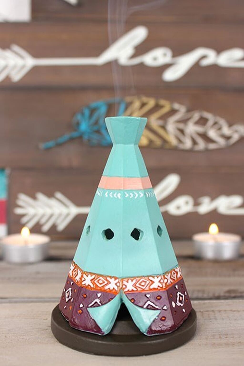 INCENSE BURNER TEE PEE
