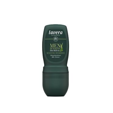 Lavera Sensitiv Men's Roll On Deodorant Aqua (Water), Alcohol Denat., Triethylcitrate, Zinc Pca, Glyceryl Caprylate, Glyceryl Stearate Citrate, Helianthus Annuus (Sunflower) Hybrid Oil[1], Glycine Soja (Soybean) Oil[1], Olea Europaea (Olive) Oil[1], Aloe Barbadensis (Aloe Vera) Leaf Juice Powder[1], Cymbopogon Citratus Extract[1], Equisetum Arvense Flower/Leaf/Stem Extract[1], Salvia Officinalis (Sage) Leaf Extract[1], Helianthus Annuus (Sunflower) Seed Oil, Xanthan Gum, Sodium Caproyl/Lauroyl Lactylate, Decyl Cocoate, Coco Caprylate, Glycerin, Polyglyceryl-2 Caprate, Hydrogenated Lecithin, Lactic Acid, Levulinic Acid, Sodium Levulinate, Tocopherol, Parfum (Fragrance)[2], Linalool[2], Limonene[2], Geraniol[2], Citral[2], Eugenol[2]from controlled organic cultivation 2. from natural essential oils