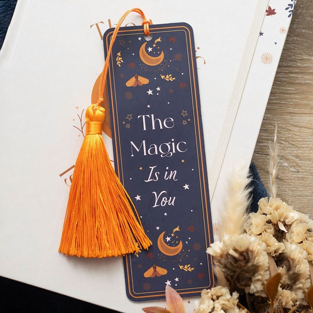 Magic is in you bookmark