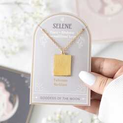 Selene goddess necklace